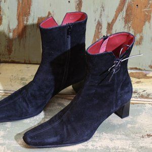 Gorgeous, Butter-Soft Suede, Booties - image 1